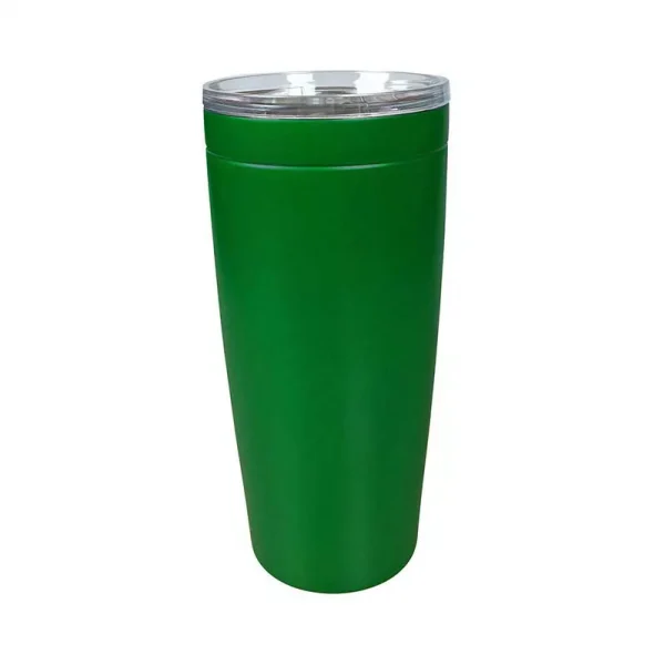 Customizable vacuum sealed 20 oz metal tumbler - Green