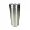 Customizable vacuum sealed 20 oz metal tumbler - Stainless Steel