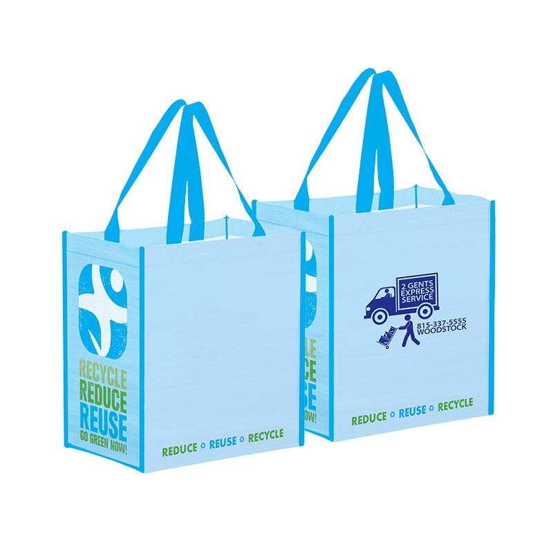 Reusable Grocery Bags from Recycled Material