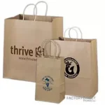 Recycled kraft Paper Shopping Bags