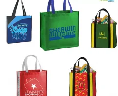 Certified Non-Woven Custom Reusable Bags Hit The Marketing Mark as Low as .69¢
