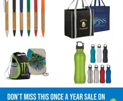 Don’t Miss This Once a Year SALE on Eco-Friendly Promotional Items!