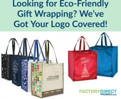 Looking for Eco-Friendly Gift Wrapping? We’ve Got Your Logo Covered!