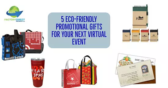 eco-friendly promotional gifts for virtual events