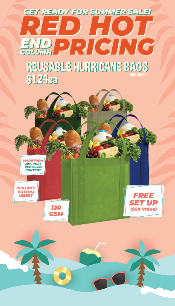 reusable hurricane bags sale