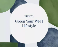 12 Ways to Green Your Work From Home (WFH) Lifestyle
