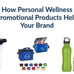 Insulated lunch bags and water bottles used as wellness promotional products