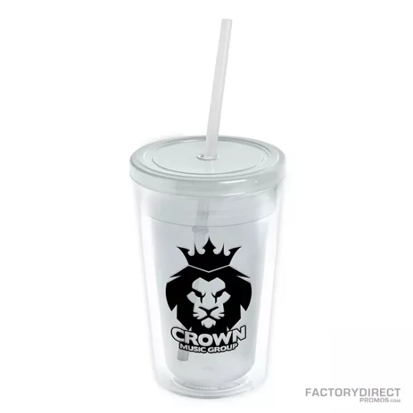 16oz Double Wall Insulated Tumbler - Frost