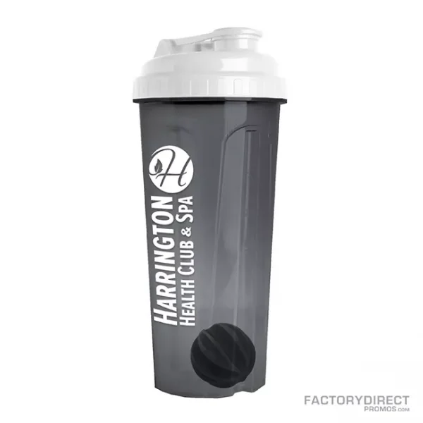 24oz Shaker Sports Water Bottle - Smoke