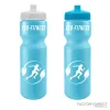 Light blue wholesale custom bike bottles in bulk