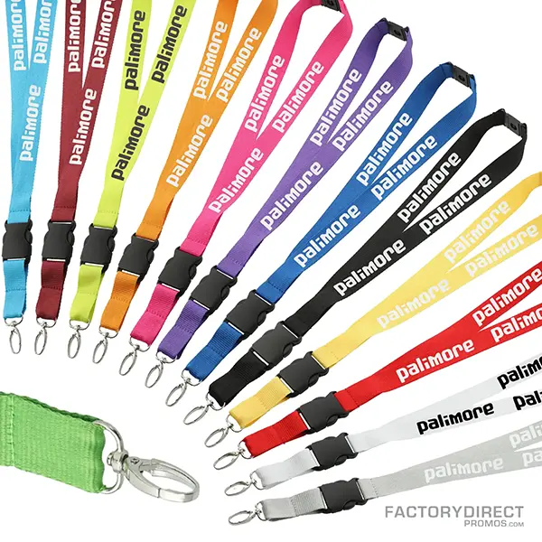 3/4 Sublimation Lanyards w/ Both side full color imprint