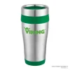 Green Wholesale Custom Stainless Steel Travel Coffee Cups in Bulk