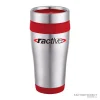 Red Wholesale Custom Stainless Steel Travel Coffee Cups in Bulk