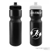 Black wholesale custom bike bottles in bulk