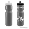 Gray wholesale custom bike bottles in bulk