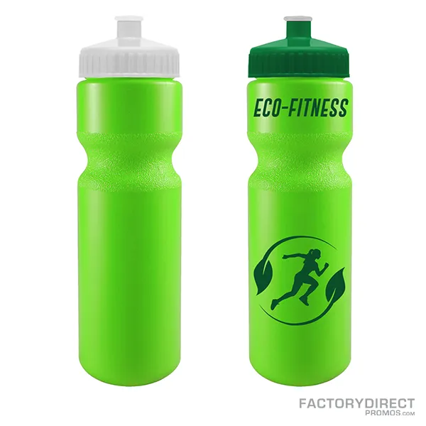 Neon green wholesale custom bike bottles in bulk