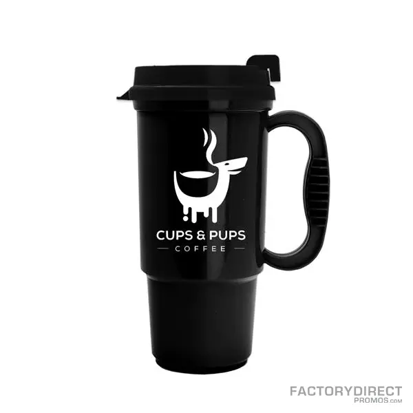 Wholesale Black Custom Reusable Coffee Cups in Bulk