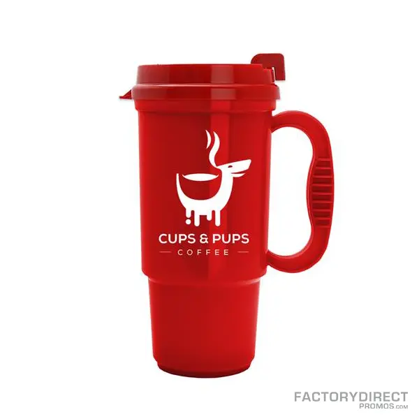 Wholesale Red Custom Reusable Coffee Cups in Bulk