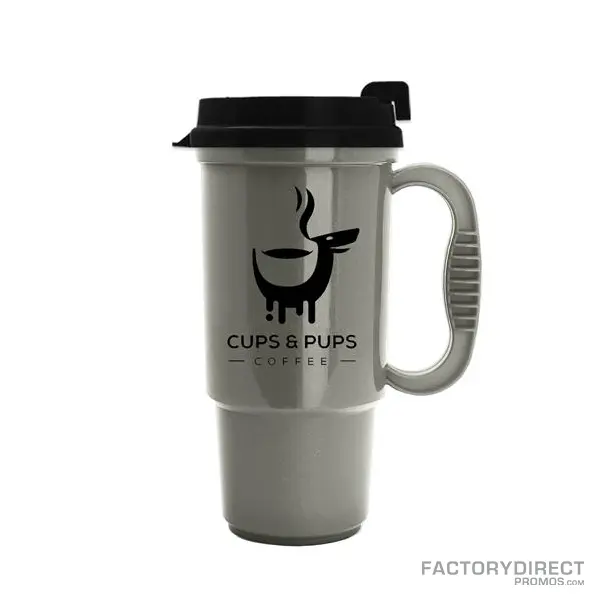 Wholesale Silver Custom Reusable Coffee Cups in Bulk